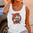 Marvel Thor God Of Thunder Retro Power Stance Logo Women Tank Top