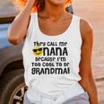 Mothers Day For Cool Nana Grandma Emoji Shades Women Tank Top