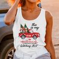 Snoopy Hallmark Christmas Movie Watching Women Tank Top