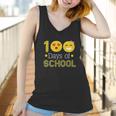 100Th Days Of School Kindergarten Teacher Emoji Women Tank Top