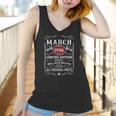 25Th Birthday Decoration March 1996 Men Women 25 Years Old Women Tank Top