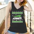 2X Low Toyota Corolla Ae92 Christmas Car Tree Ugly Sweater Women Tank Top