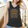 31St Birthday Decoration April 1990 Men Women 31 Years Old Women Tank Top