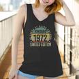 50 Year Old Gifts Vintage 1972 50Th Birthday Women Tank Top