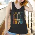 50Th Birthday Gifts Vintage 1970 Guitarist Guitar Lovers Women Tank Top