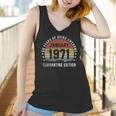 50Th January 1971 Vintage Birthday Gift Women Tank Top