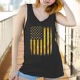 American Flag Honey Bee Honeycomb Beekeeper Beekeeping Women Tank Top