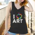 Ars For Teachers I Love Art Artist Women Tank Top