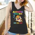 Auntie Shark Doo Doo Doo Family Gift Women Tank Top