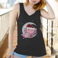 Axolotl Christmas Manga Kawaii Salamander Cute Santa Moon Women Tank Top