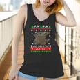 Baby Yoda What Child Is This Ugly Christmas Shirt Women Tank Top