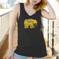 Baylor Bears Baby Bear Floral Apparel Women Tank Top