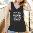 I Have A Beautiful Daughter Funny Dad Father Gift Women Tank Top