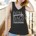 Beer Bags Boards Funny Cornhole T-Shirt Women Tank Top