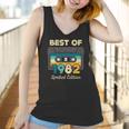 Best Of 1982 Cassette 40 Years Old 40Th Birthday Men Women Women Tank Top