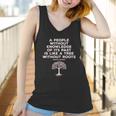 Black History Knowledge Roots Garvey Women Tank Top