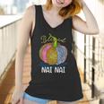 Blessed Nai Nai Pumpkin Leopard Art Grandma Gift Thanksgivin Gift Women Tank Top