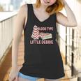 Blood Type Little Debbie Christmas Cake Women Tank Top