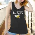 Buzzed Funny Bumblebee And Wine Beekeeping Beekeeper Women Tank Top