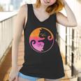 Cat Yin Yang Shirt Cat Ying Yang Shirt Cat Mama Cat Dad Women Tank Top