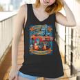 Classic Sixties Muscle Car Funny Dragster Hot Rod Cartoon V2 Women Tank Top