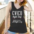 Cvicu Night Shift Nurse Keeping The Beat Women Tank Top