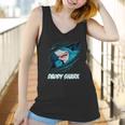 Daddy Shark In Blood Best Christmas Gifts For Dad Women Tank Top