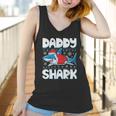 Daddy Shark Santa Christmas Family Matching Women Tank Top