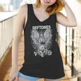 Deftones Owl And Skull Women Tank Top