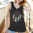 Dream Catcher Native American Feathers Boho Dreamcatcher Women Tank Top