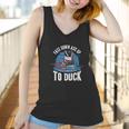 Duck Best Duck Hunter Funny Saying Gift Women Tank Top
