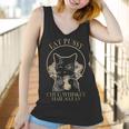 Eat Pussy Chug Whiskey Hail Satan Women Tank Top