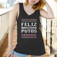 Feliz Navidad Mexican Ugly Christmas Women Tank Top