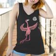 Flamingo Volleyball Spike Serve Player Spiker Women Men Women Tank Top