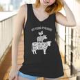 My Food Pyramid Funny Carnivore Cow Pig Chicken Women Tank Top