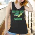 Fort Myers Beach Florida Sea Turtle Themed Women Tank Top