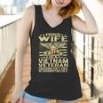 Freedom Isnt Free Proud Wife Of A Vietnam Veteran Ribbon Graphic Design Printed Casual Daily Basic Women Tank Top