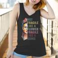 Frida Kahlo Not Fragile As A Flower Women Tank Top