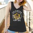 Funny Life Is Better With Bees Love Honey Women Tank Top