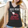 Good Wine True Crime Funny Wine Lover Murderino Tee Women Tank Top