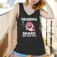 Grandma Shark Funny Mothers Day Gift Women Tank Top