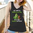 Grinch All I Need Is Books And My Dog It’S Too Peopley Outside Christmas Women Tank Top