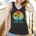 Id Hit That Funny Disc Golf Gifts For Frisbee Sports Lover Women Tank Top