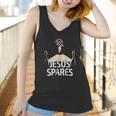 Jesus Spares Funny Bowling Team Bowler Alley League Christian Humor Women Tank Top