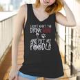 I Just Want To Drink Wine And Pet My Poodle Dog Creative 2022 Gift Women Tank Top