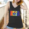 Kansas Jayhawks Rainbow Women Tank Top