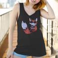 Kawaii Pastel Goth Art Cute Creepy Red Fox Fennec Grey Fox Men Women T-Shirt Graphic Print Casual Unisex Tee Women Tank Top