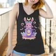 Kawaii Pastel Goth Cute Creepy Bunny In Teacup Men Women T-Shirt Graphic Print Casual Unisex Tee Women Tank Top