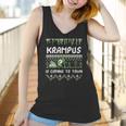 Krampus Is Coming To Town Funny Krampus Christmas Women Tank Top