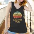 Liberal Democrat Jesus Was Woke Christian Women Tank Top